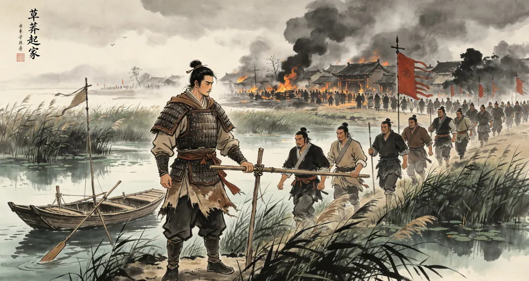 汉初三大名将彭越:游击战鼻祖,比韩信更冤的开国功臣-第1张图片-四季读书网