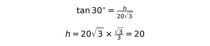 初三数学重点:特殊角三角函数值怎么记?解直角三角形两大类型加实际应用-第9张图片-四季读书网 初三数学重点:特殊角三角函数值怎么记?解直角三角形两大类型加实际应用-第9张图片-四季读书网