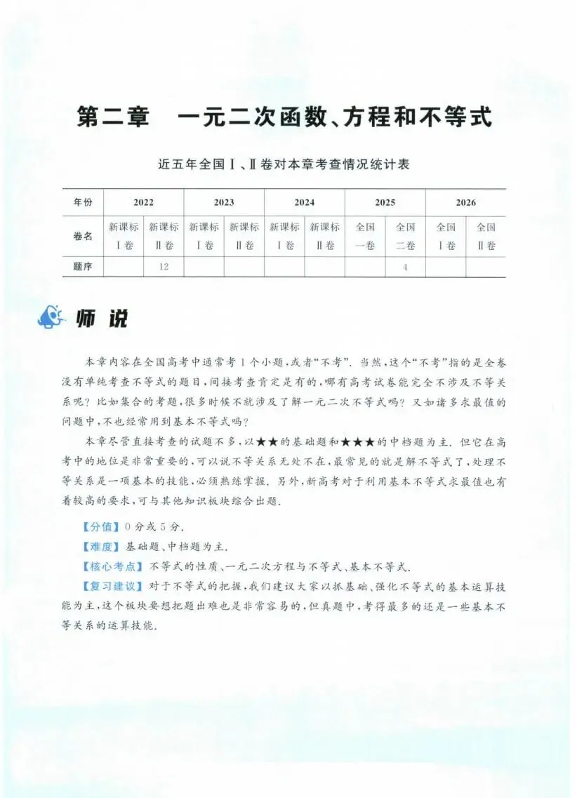 高考数学:真题分类 狂刷2000题(2027)-第16张图片-四季读书网
