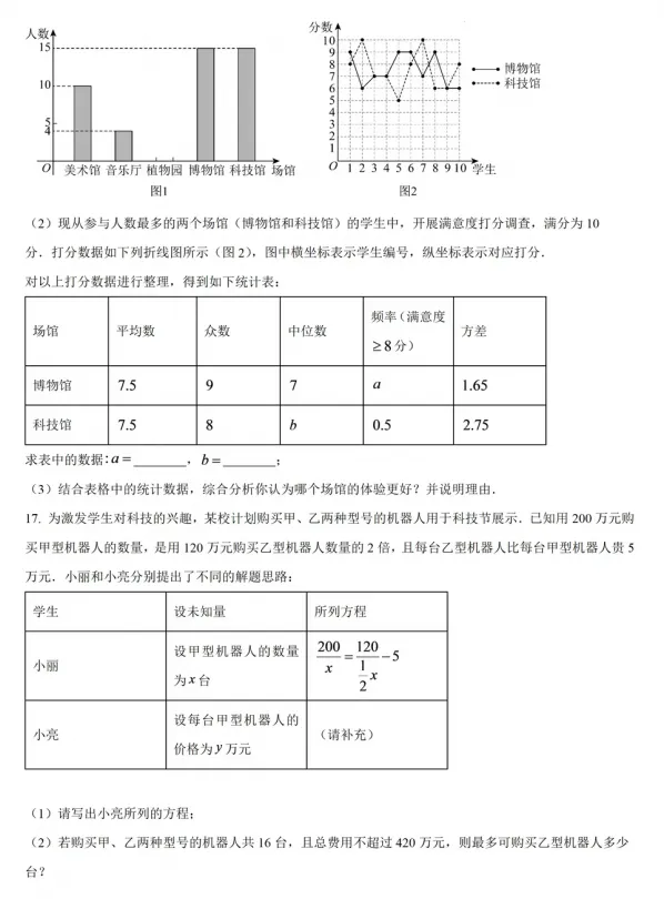 【中考真题】2026年深圳中考数学试卷及参考答案-第5张图片-四季读书网 【中考真题】2026年深圳中考数学试卷及参考答案-第5张图片-四季读书网