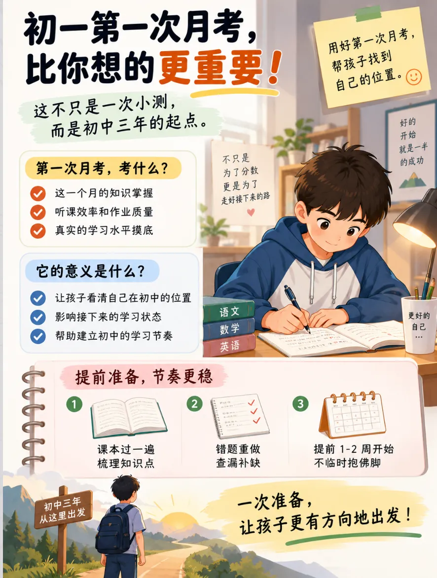 佛山初三第一次月考来了!不是排名战,是中考首场诊断!-第7张图片-四季读书网