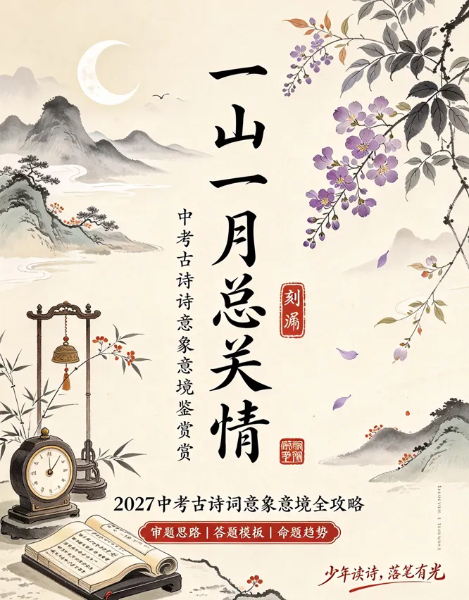 读懂诗中景,方解诗中情——2027 中考古诗词意象意境全攻略-第1张图片-四季读书网 读懂诗中景,方解诗中情——2027 中考古诗词意象意境全攻略-第1张图片-四季读书网