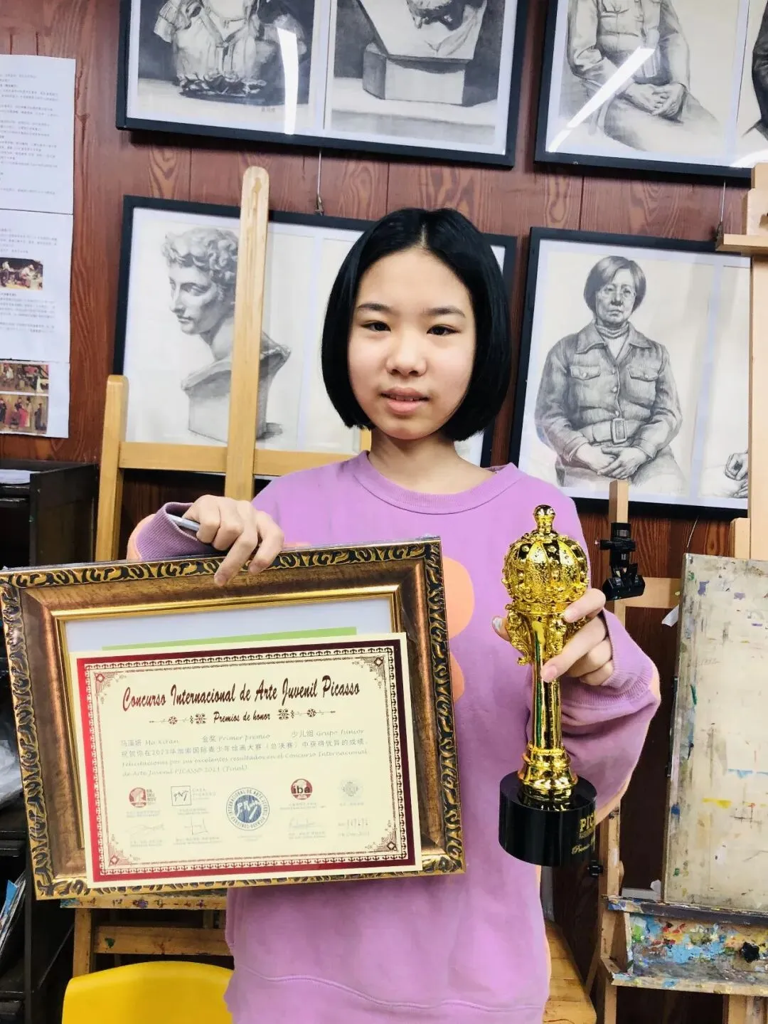 执笔画舍学员展示 马溪妍 初三学生-第5张图片-四季读书网 执笔画舍学员展示 马溪妍 初三学生-第5张图片-四季读书网