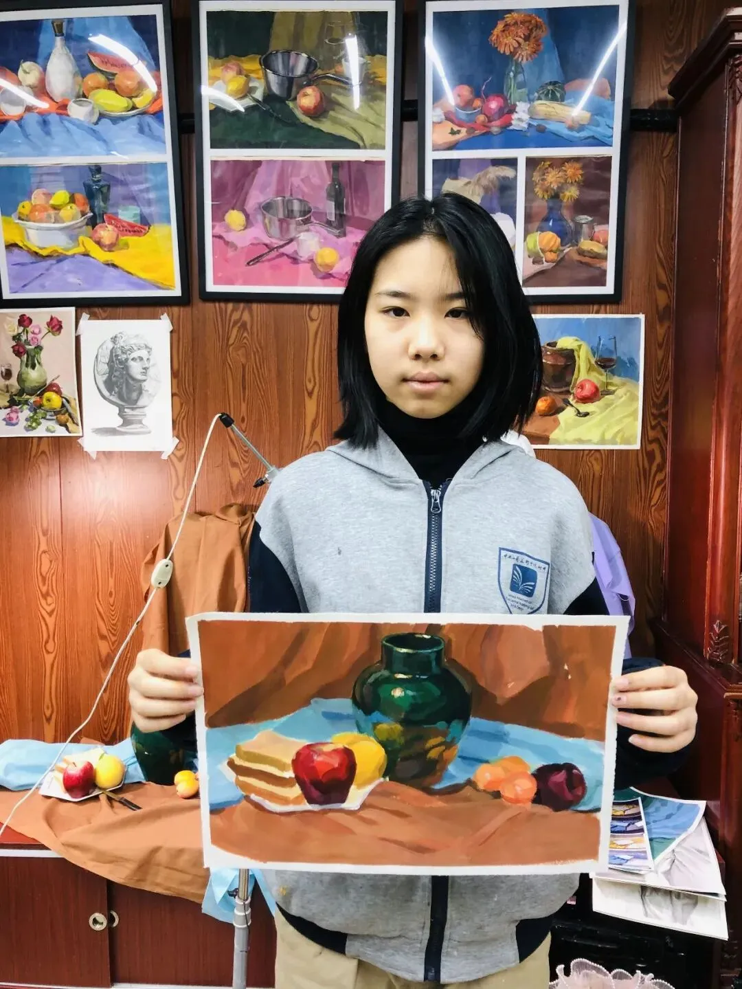 执笔画舍学员展示 马溪妍 初三学生-第19张图片-四季读书网 执笔画舍学员展示 马溪妍 初三学生-第19张图片-四季读书网