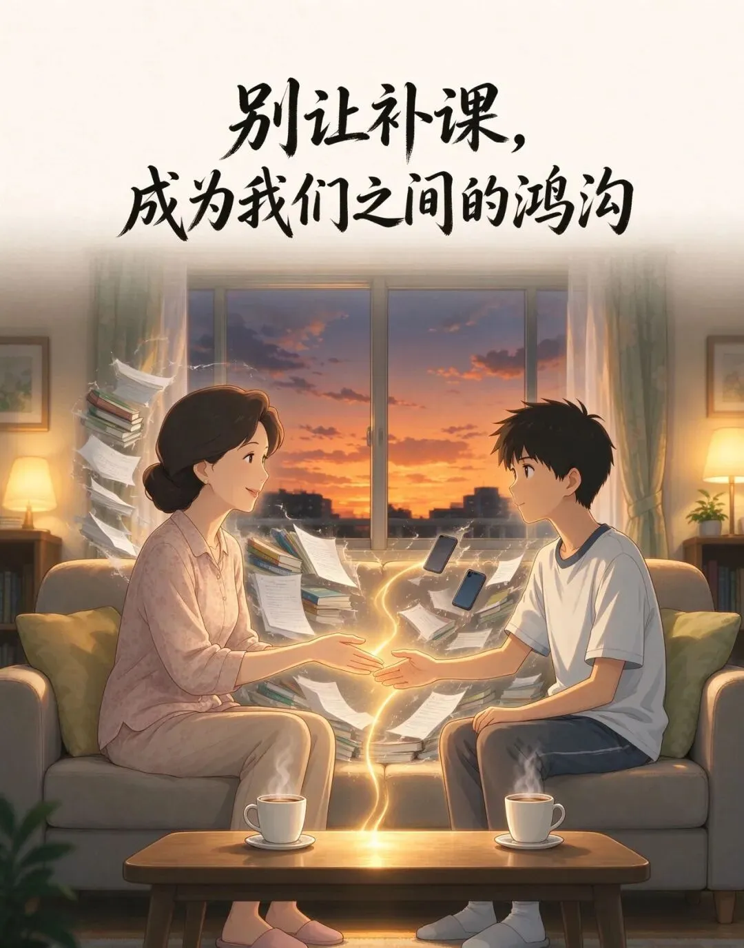 中秋这天,我把初三儿子的网课全退了-第3张图片-四季读书网