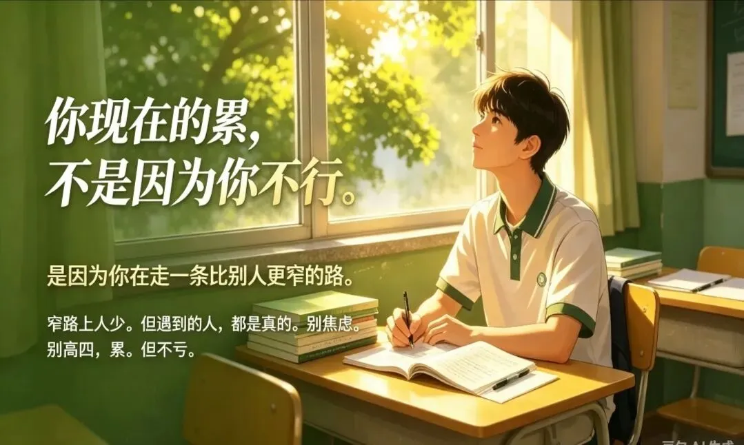 高考落榜又如何?我不甘心 向命运妥协…-第4张图片-四季读书网