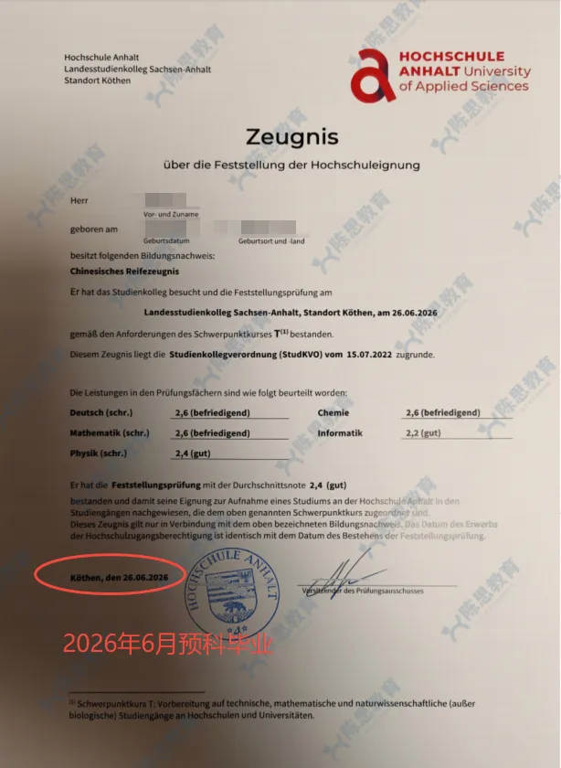 高考60%以上团审转个审实例已出!终于可以自由申请全德大学啦!-第7张图片-四季读书网