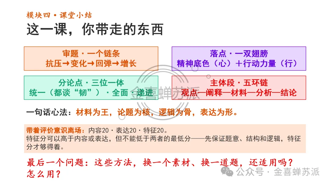 高考作文写作全流程训练——席琳·迪翁,她做到了!(学生版+教师版+课件版+补充资料)-第35张图片-四季读书网
