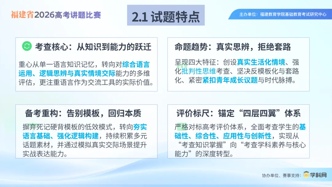 2026届高考英语全国Ⅰ卷应用文写作-2026福建省高考讲题比赛课件-第7张图片-四季读书网