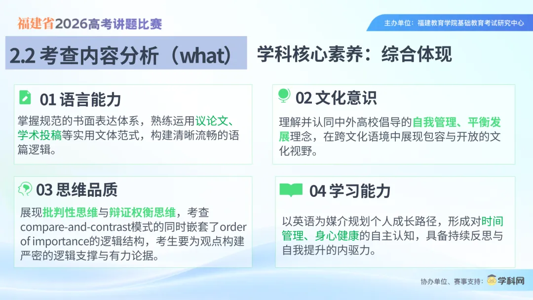 2026届高考英语全国Ⅰ卷应用文写作-2026福建省高考讲题比赛课件-第10张图片-四季读书网