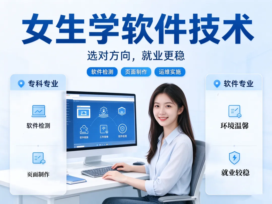 高考早知道丨适合女生的专科专业:软件技术-第3张图片-四季读书网