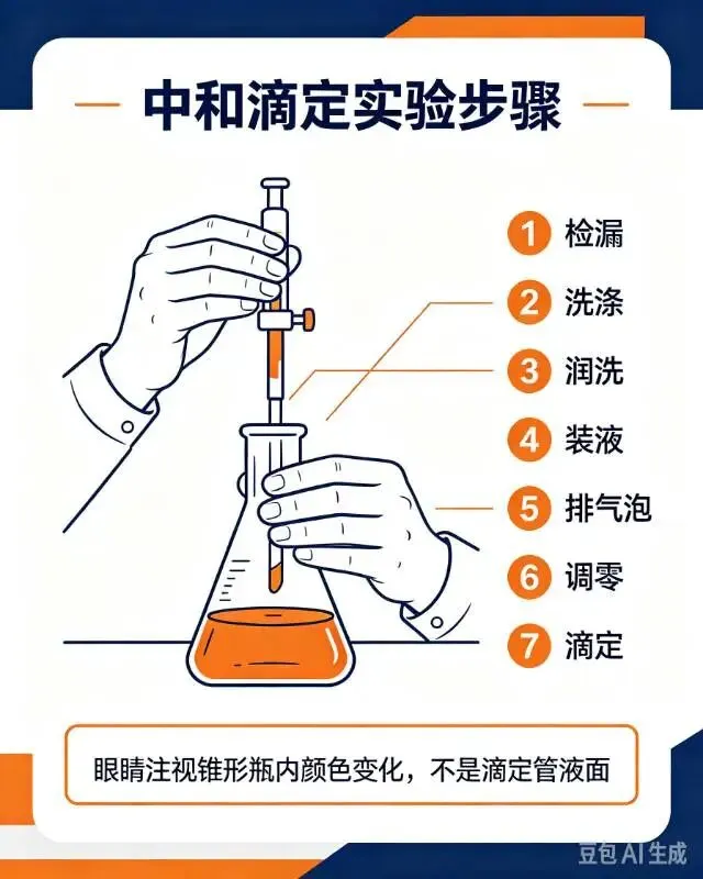 干货|高考化学酸碱中和滴定全考点梳理,实验大题不丢分-第2张图片-四季读书网 干货|高考化学酸碱中和滴定全考点梳理,实验大题不丢分-第2张图片-四季读书网