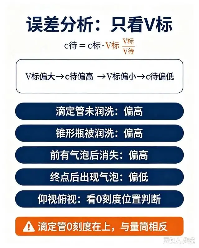 干货|高考化学酸碱中和滴定全考点梳理,实验大题不丢分-第4张图片-四季读书网 干货|高考化学酸碱中和滴定全考点梳理,实验大题不丢分-第4张图片-四季读书网