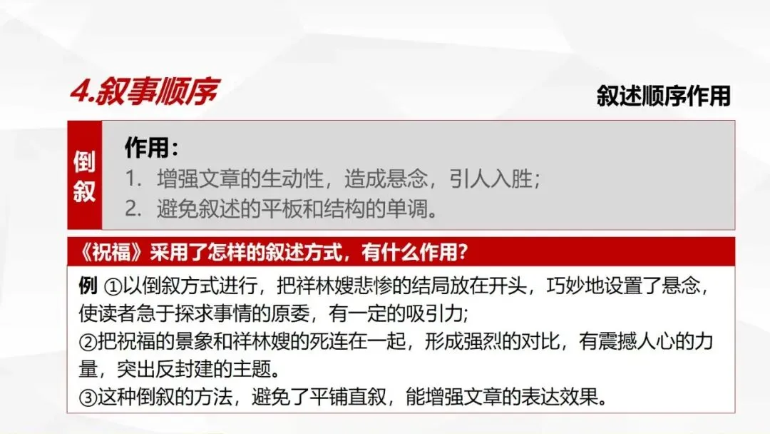 高考小说阅读:赏析情节手法之构思技巧、叙事技巧-第21张图片-四季读书网