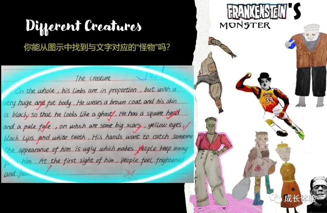 初三 英语学习中的文学邂逅:Frankenstein (2022年文章重发)-第6张图片-四季读书网