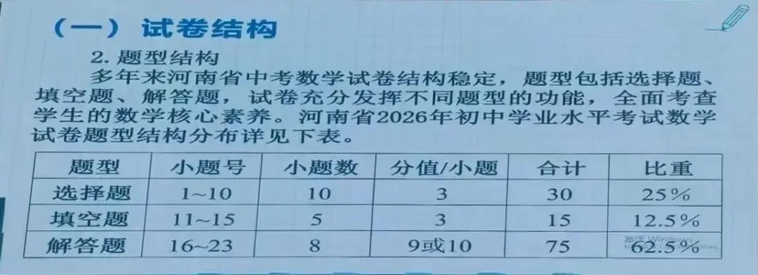 郑州初三家长必看丨2026中招数学质量分析出炉:平均分88分,满分人数却大幅减少-第3张图片-四季读书网
