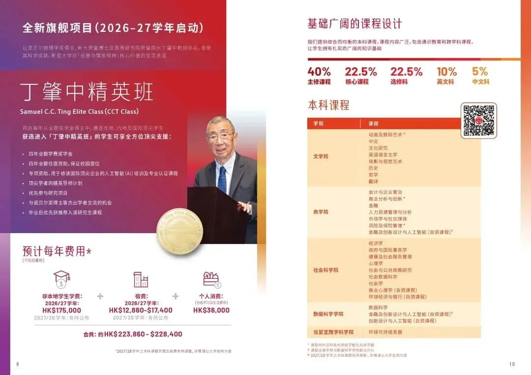 岭南大学2027年内地高考入学招生简章发布!10月8日开始报名!-第9张图片-四季读书网