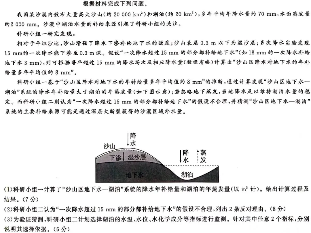高考地理中的水量平衡-第3张图片-四季读书网