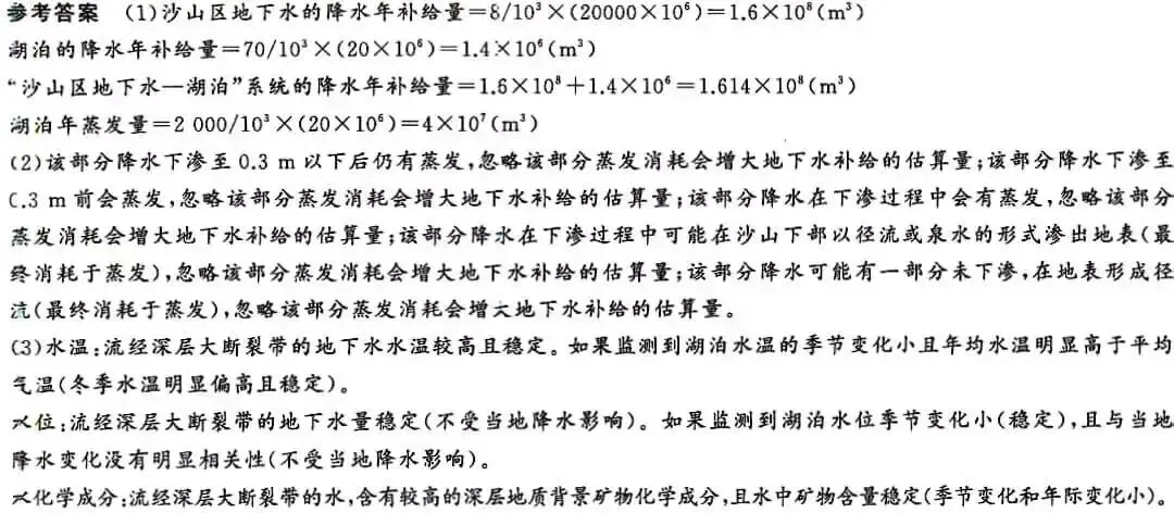 高考地理中的水量平衡-第4张图片-四季读书网