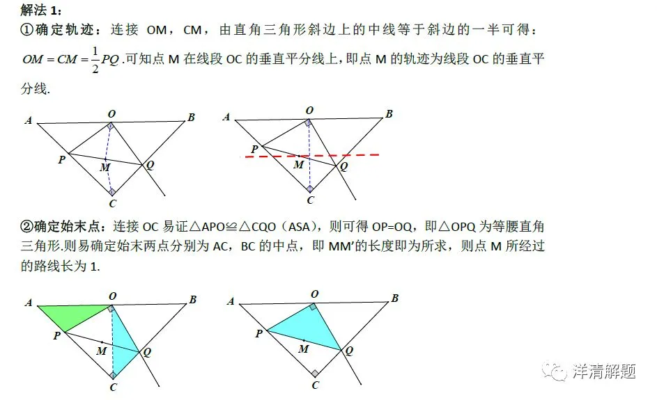 【名师支招】中考特辑之动点轨迹1(直线型)-第3张图片-四季读书网
