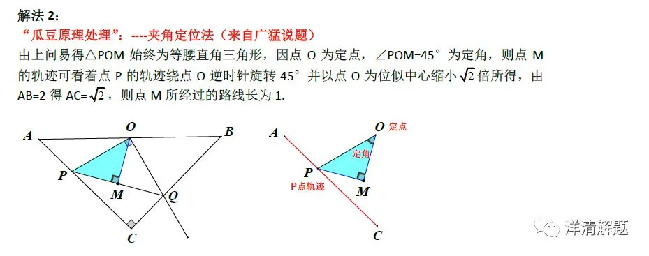 【名师支招】中考特辑之动点轨迹1(直线型)-第5张图片-四季读书网