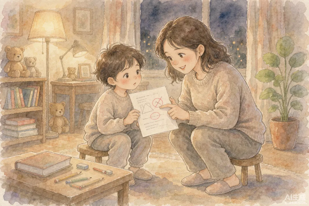 孩子试卷发回来,第一反应别急着帮他改-第1张图片-四季读书网 孩子试卷发回来,第一反应别急着帮他改-第1张图片-四季读书网