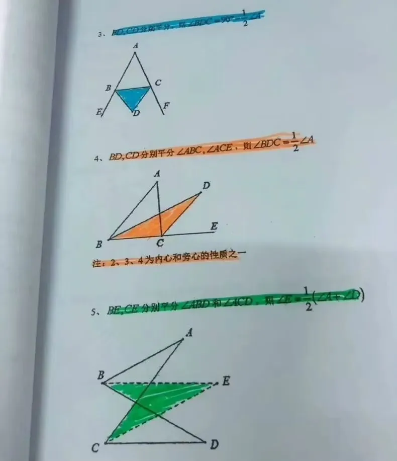 初中生必看!中考数学高分笔记:70个二级理论+41种思想方法+50道经典难题-第4张图片-四季读书网