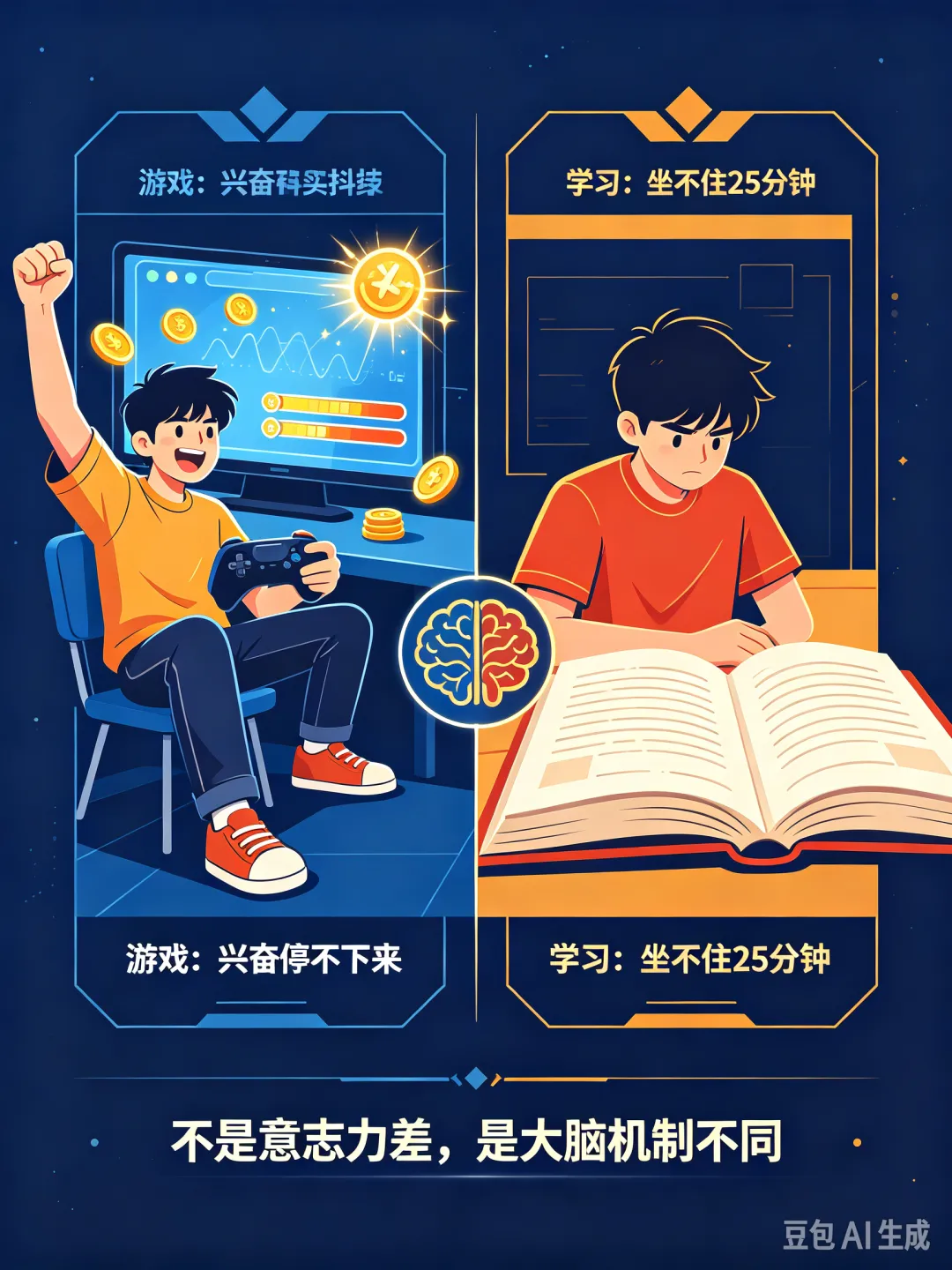 用脑科学讲透游戏与学习|深圳初二初三家长必读-第2张图片-四季读书网 用脑科学讲透游戏与学习|深圳初二初三家长必读-第2张图片-四季读书网