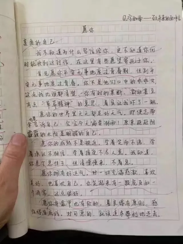 北京四中初二女孩作文火了:愿你走出半生,归来仍是少年.-第3张图片-四季读书网