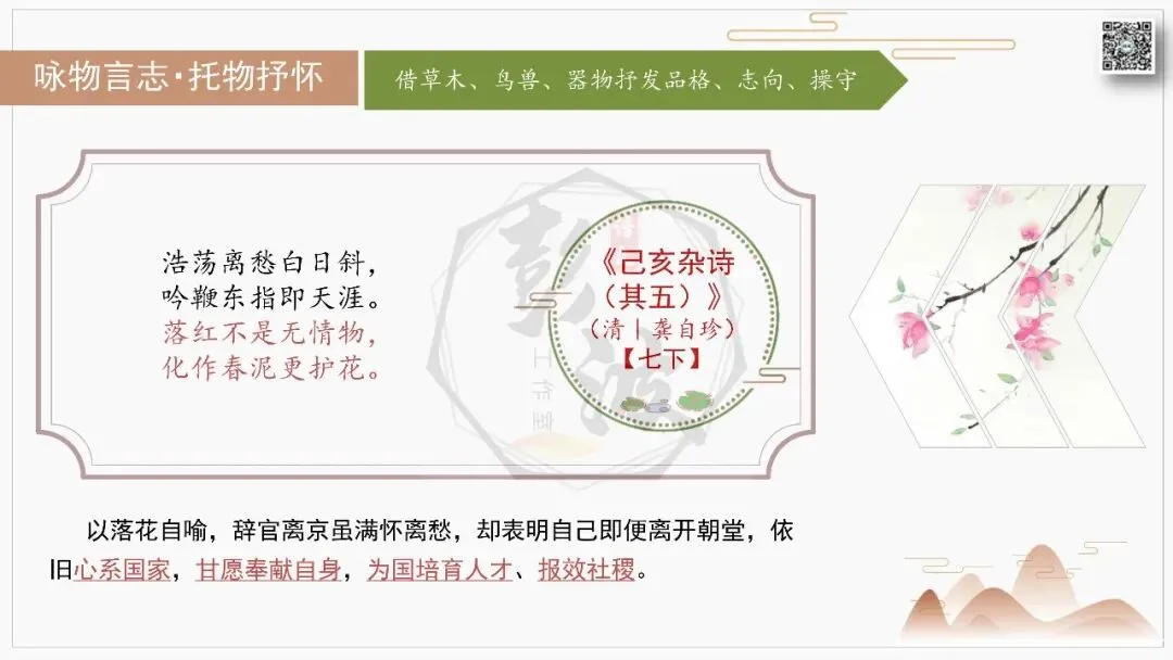 【中考古诗词复习-课件】06-情感分类-6咏物言志・托物抒怀+对比阅读(3元)-第12张图片-四季读书网 【中考古诗词复习-课件】06-情感分类-6咏物言志・托物抒怀+对比阅读(3元)-第12张图片-四季读书网