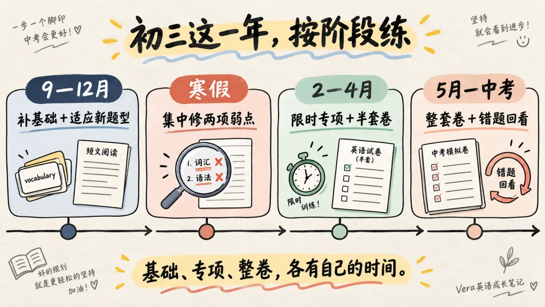 陕西中考英语刚换完题型,初三这一年到底该怎么练?-第4张图片-四季读书网