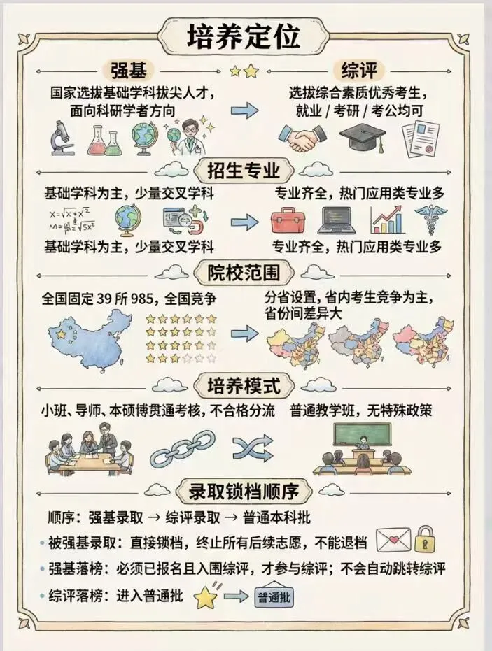 强基计划 VS 综合评价!一篇看懂两大高考升学途径-第4张图片-四季读书网