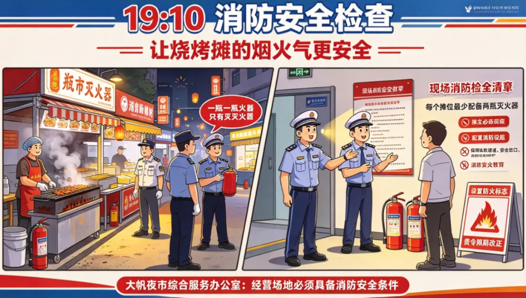 【从漫画看真题】2025年行政执法卷第3题:平安夜市安全巡查工作指南-第3张图片-四季读书网 【从漫画看真题】2025年行政执法卷第3题:平安夜市安全巡查工作指南-第3张图片-四季读书网