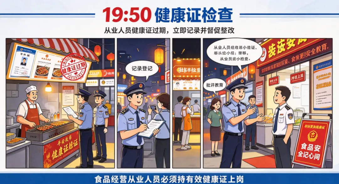 【从漫画看真题】2025年行政执法卷第3题:平安夜市安全巡查工作指南-第5张图片-四季读书网 【从漫画看真题】2025年行政执法卷第3题:平安夜市安全巡查工作指南-第5张图片-四季读书网