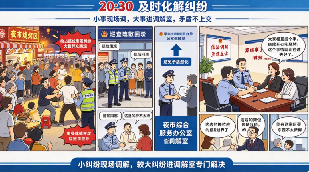 【从漫画看真题】2025年行政执法卷第3题:平安夜市安全巡查工作指南-第8张图片-四季读书网 【从漫画看真题】2025年行政执法卷第3题:平安夜市安全巡查工作指南-第8张图片-四季读书网