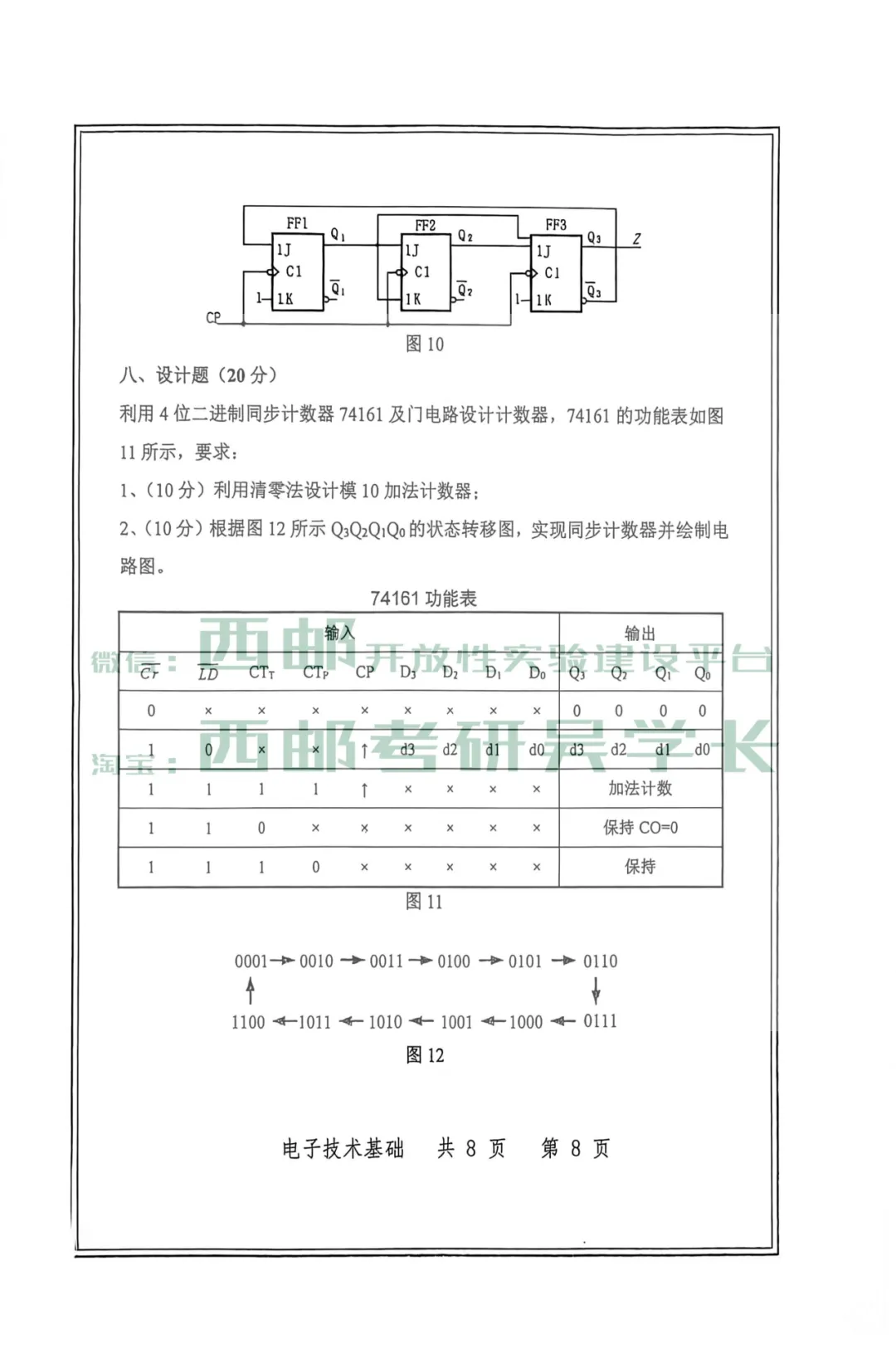823电子技术基础历年真题(2026年)-第13张图片-四季读书网