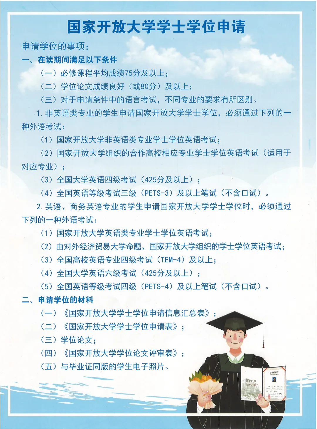免成人高考!国家开放大学2026年秋季招生简章-第8张图片-四季读书网