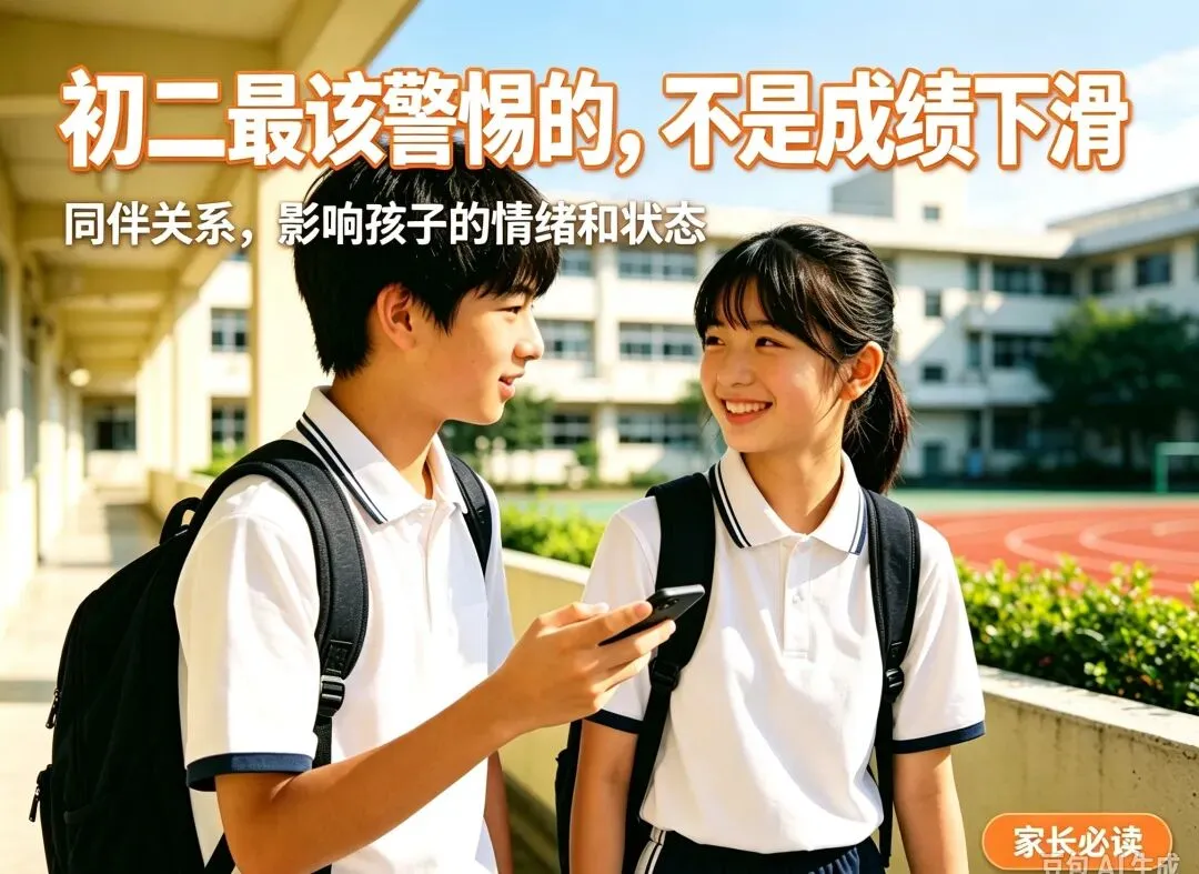 初二最容易被忽略的坑,不是成绩,是孩子的同伴关系-第1张图片-四季读书网