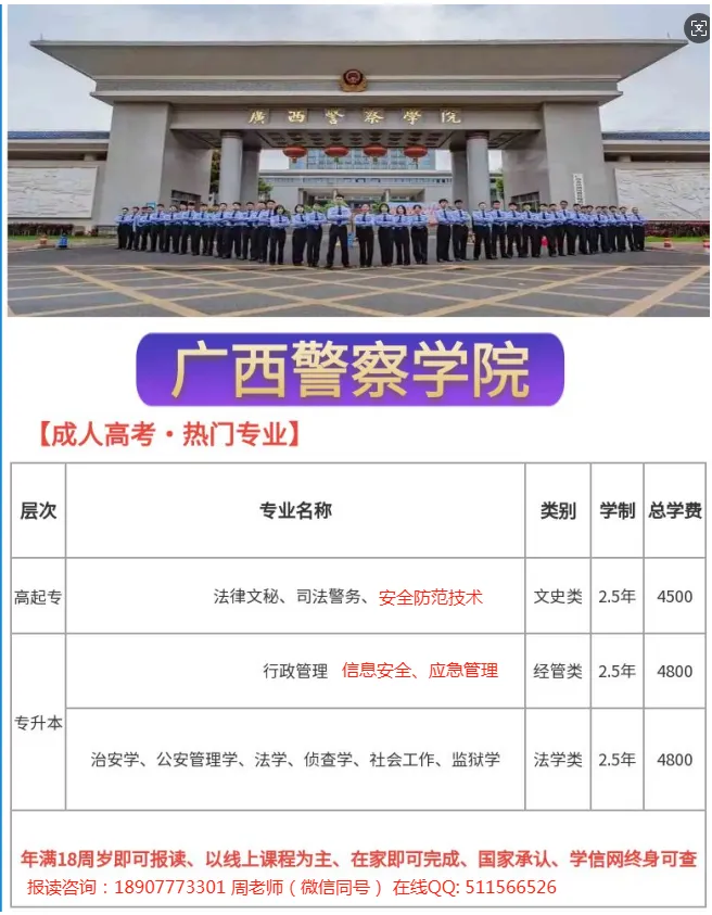 2026年广西成人高考报名祥细流程(报考条件、时间节点)-第19张图片-四季读书网
