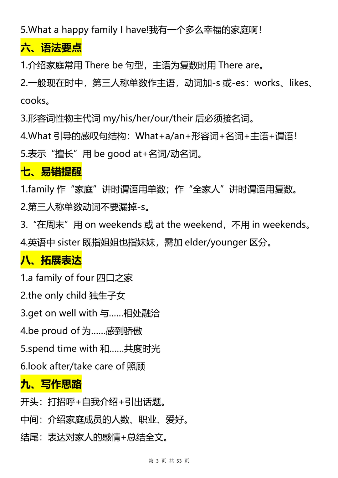 初一上册英语18篇优秀范文|考场直接套用-第7张图片-四季读书网