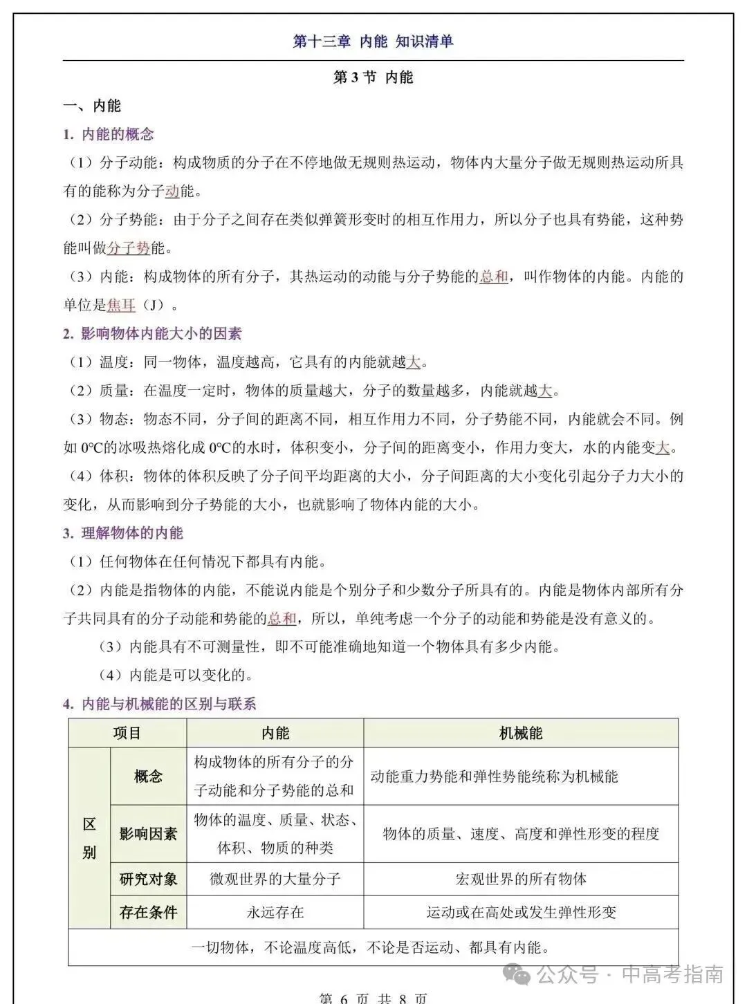 初三物理|九年级物理上册重点知识总结!-第6张图片-四季读书网