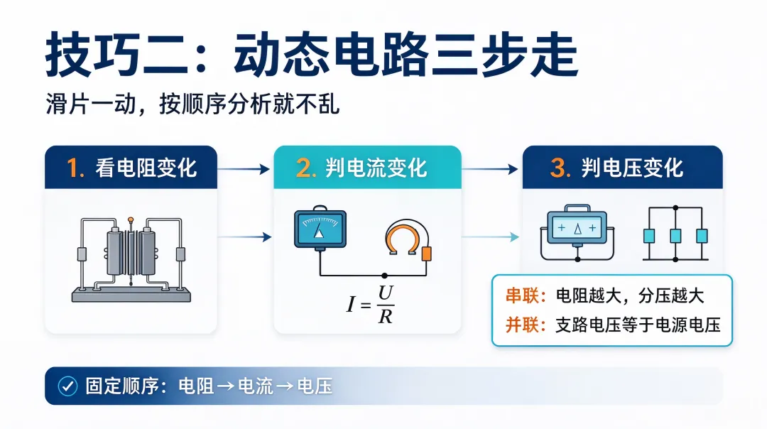 中考物理电学重难点突破!掌握这4个技巧,少丢20分-第4张图片-四季读书网