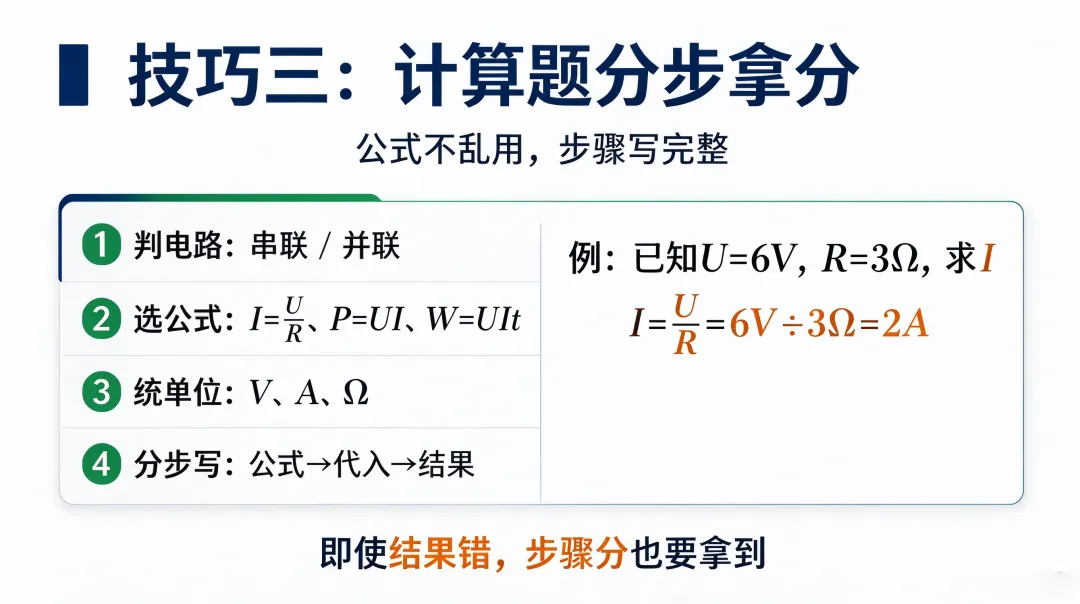 中考物理电学重难点突破!掌握这4个技巧,少丢20分-第5张图片-四季读书网