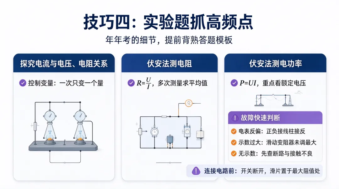中考物理电学重难点突破!掌握这4个技巧,少丢20分-第6张图片-四季读书网