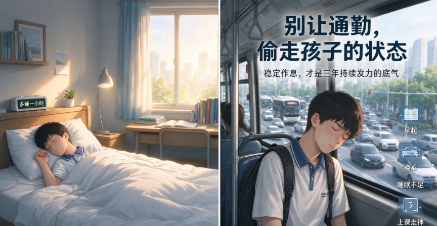 中考择校别只盯分数!无数家长踩过的坑:距离,比排名更致命-第3张图片-四季读书网