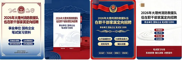 2026保山消防救援局随军家属笔试往年试卷2026年大理州消防救援队伍在职干部家属定向招聘事业单位国有企业笔试综合知识时政历年真题卷答案-第2张图片-四季读书网