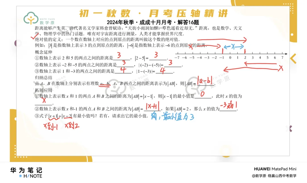 初一数学·秋季第四周每日一题·解析讲解-第2张图片-四季读书网 初一数学·秋季第四周每日一题·解析讲解-第2张图片-四季读书网