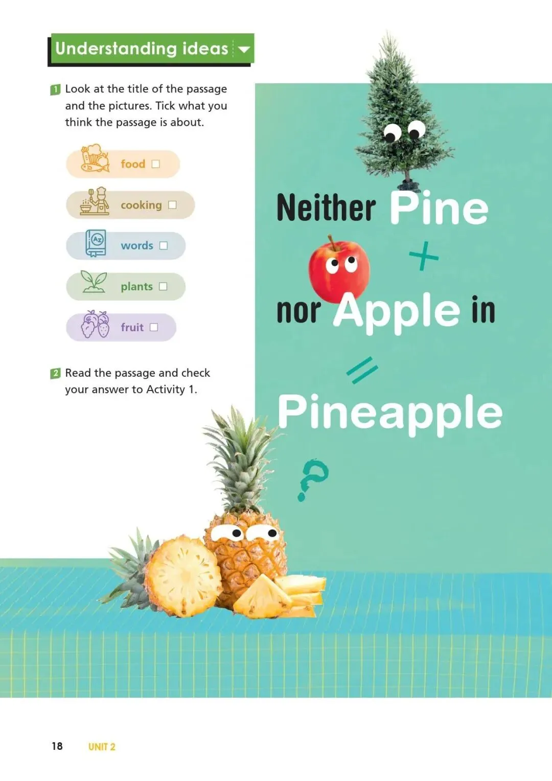 精细化完整版教学设计(新课标・新高考)|Unit 2 Exploring English — Neither Pine nor Apple in Pineapple-第1张图片-四季读书网