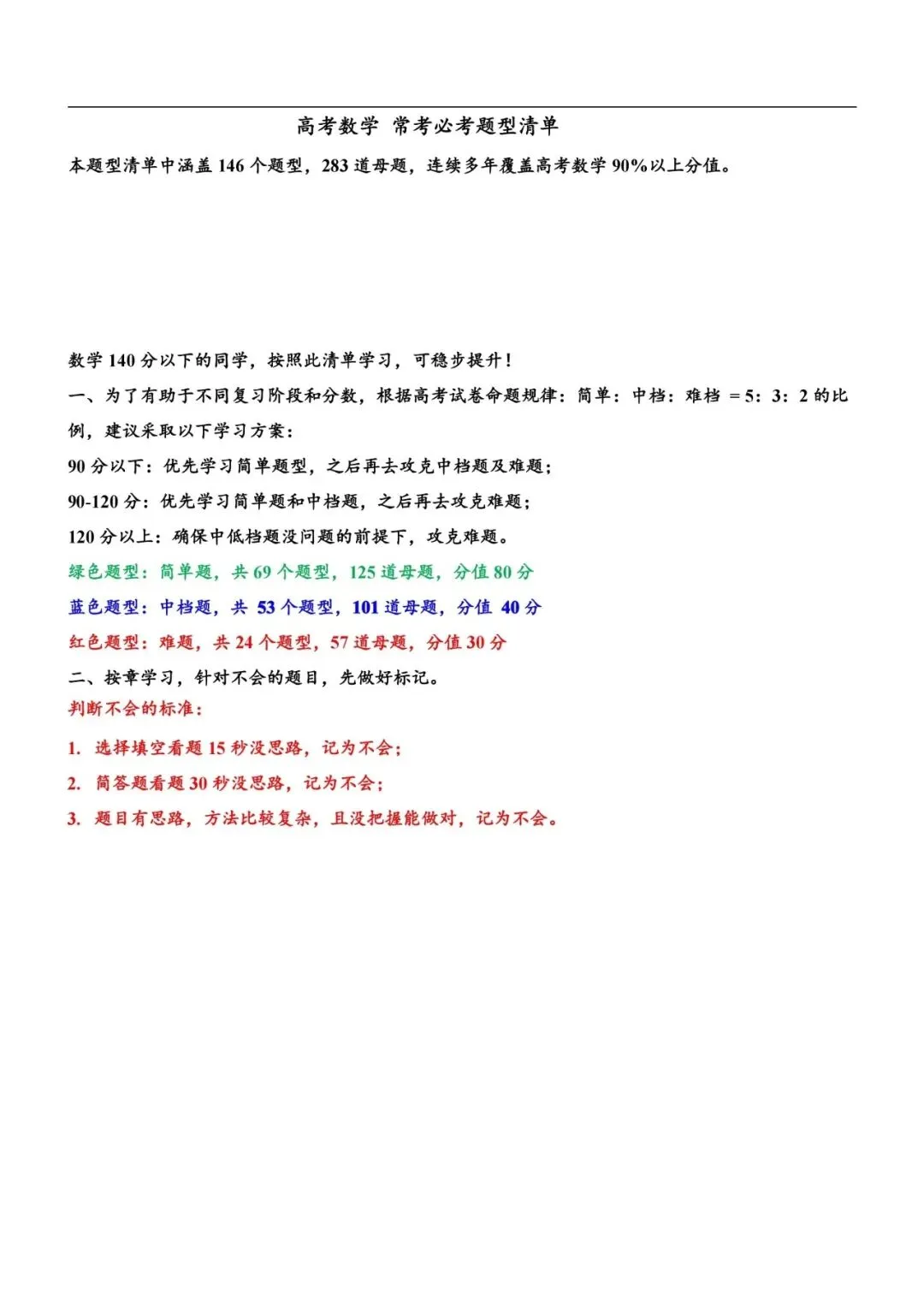 2027高考数学母题通过秘籍-第6张图片-四季读书网