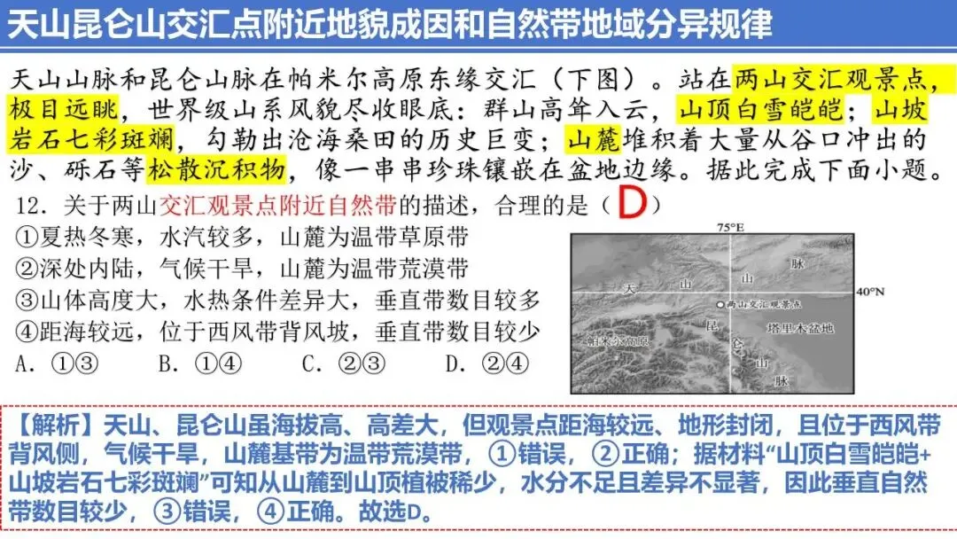 真题研习 | 2026年高考地理(湖北卷)-第8张图片-四季读书网